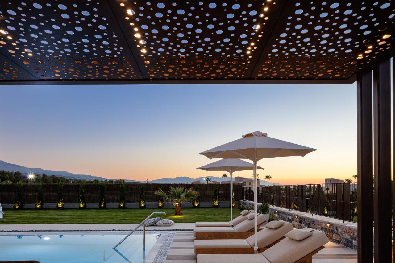 Terrazzo Luxury Villas Pigianos Kampos  Exterior foto