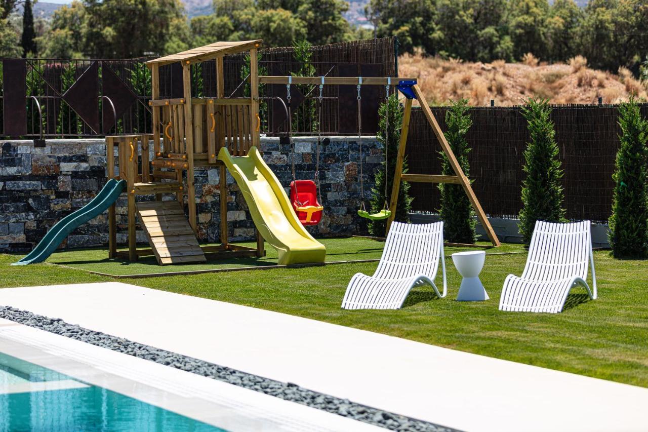 Terrazzo Luxury Villas Pigianos Kampos  Exterior foto