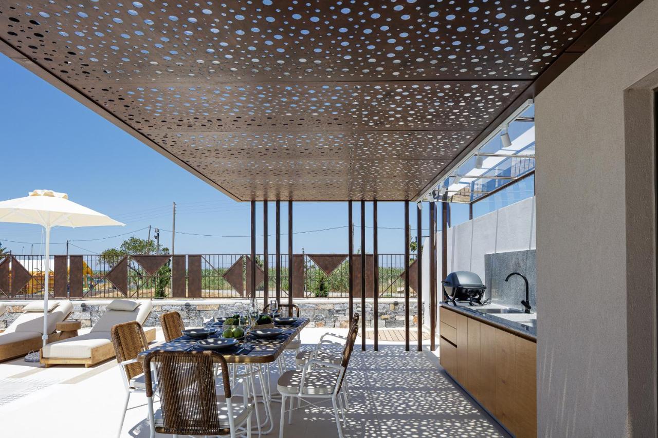 Terrazzo Luxury Villas Pigianos Kampos  Exterior foto
