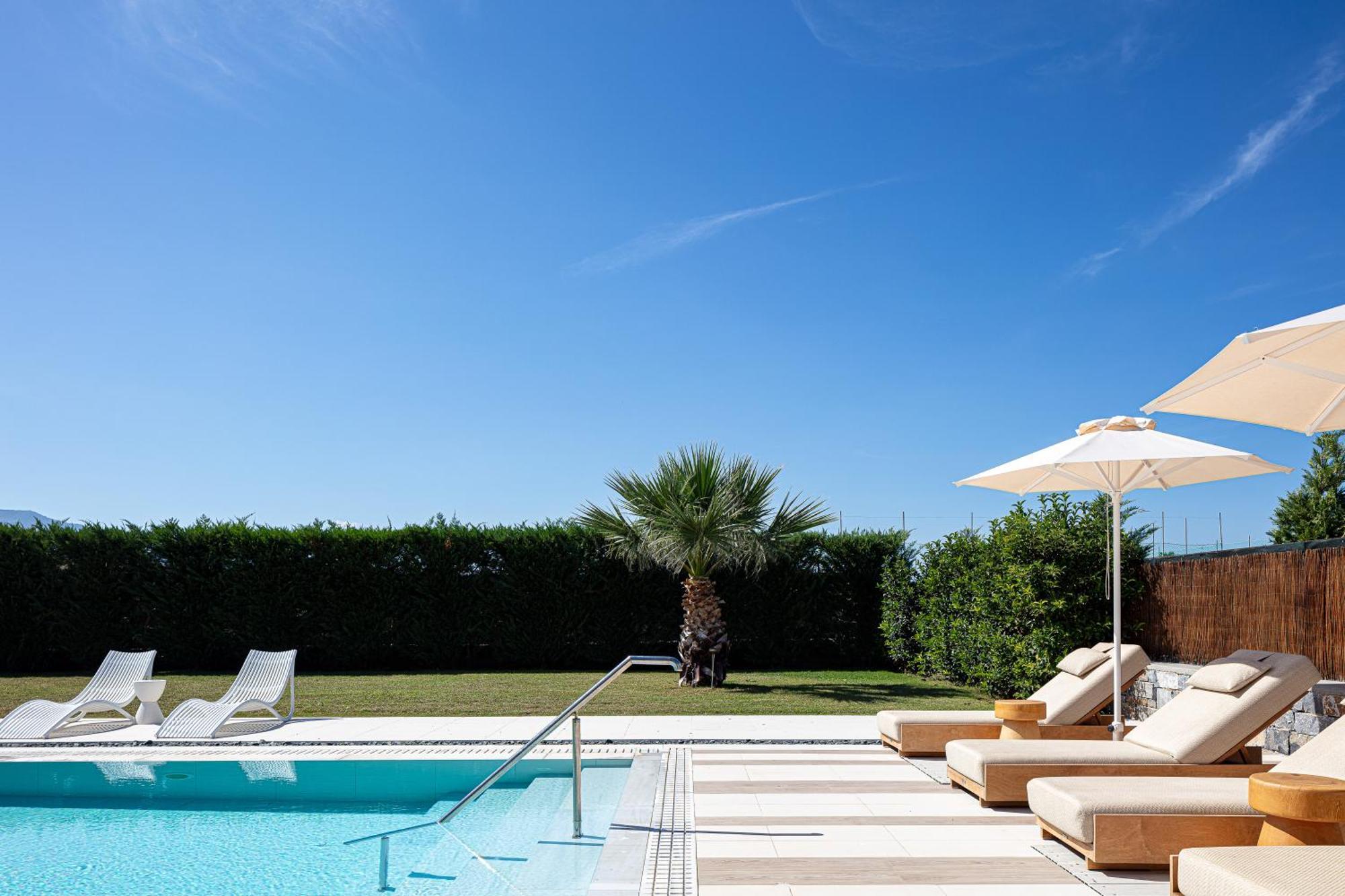 Terrazzo Luxury Villas Pigianos Kampos  Exterior foto
