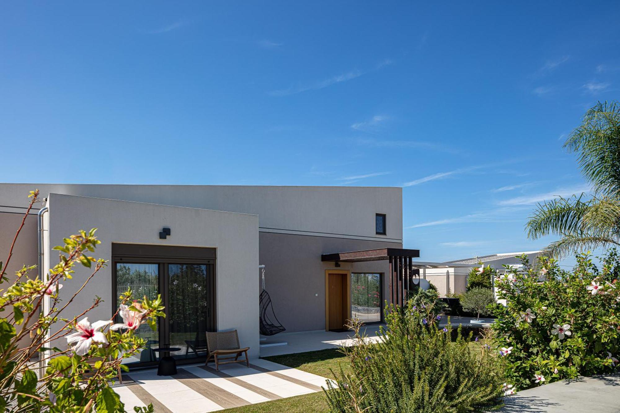 Terrazzo Luxury Villas Pigianos Kampos  Exterior foto