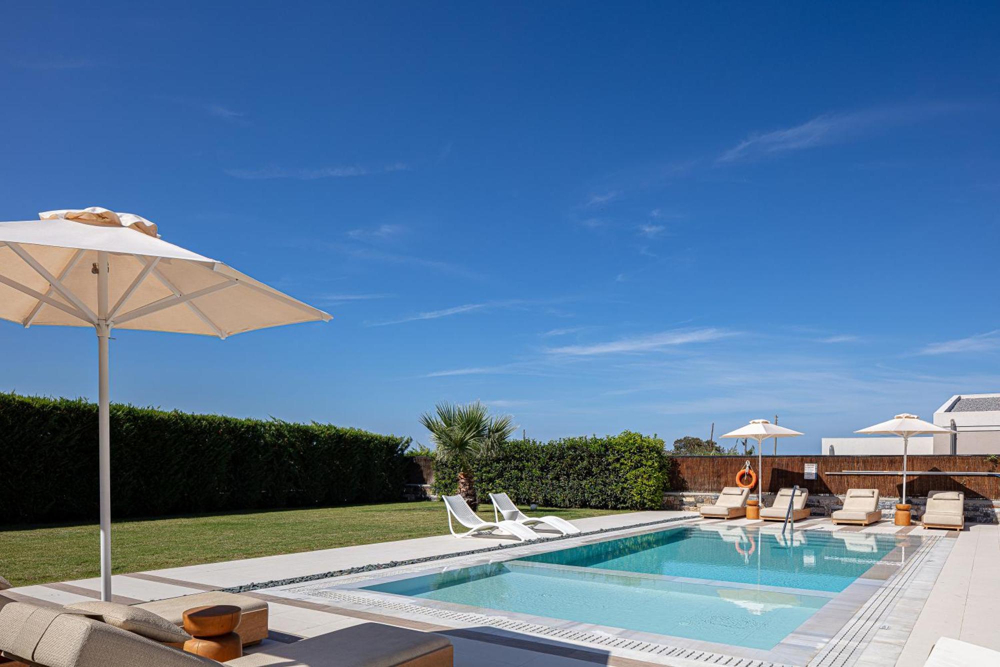 Terrazzo Luxury Villas Pigianos Kampos  Exterior foto
