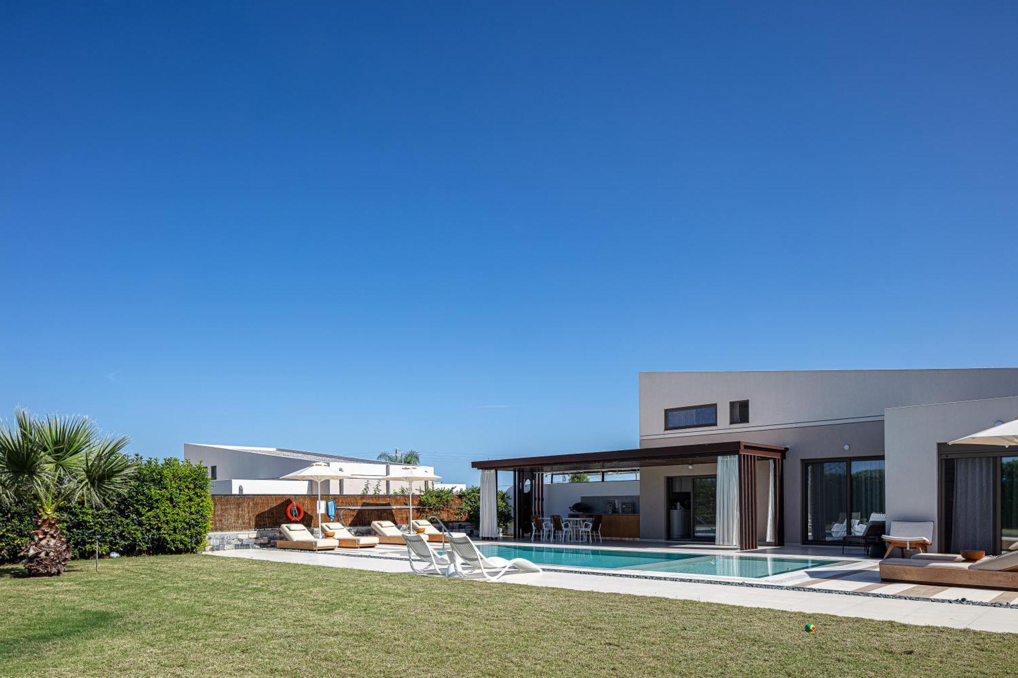 Terrazzo Luxury Villas Pigianos Kampos  Exterior foto