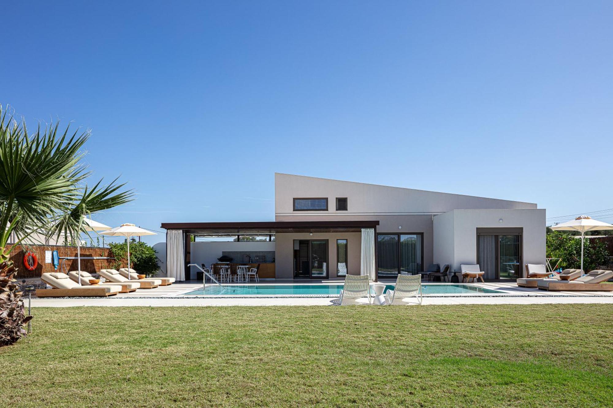 Terrazzo Luxury Villas Pigianos Kampos  Exterior foto