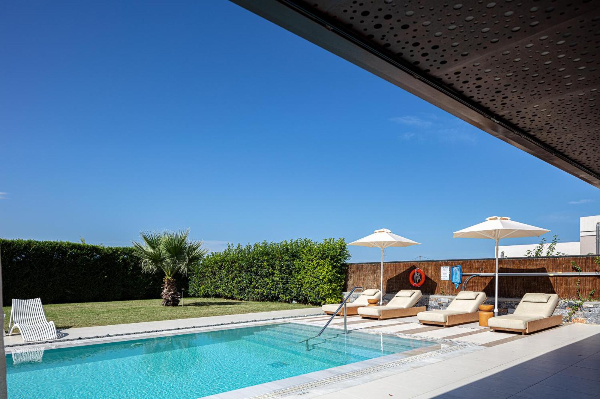 Terrazzo Luxury Villas Pigianos Kampos  Exterior foto