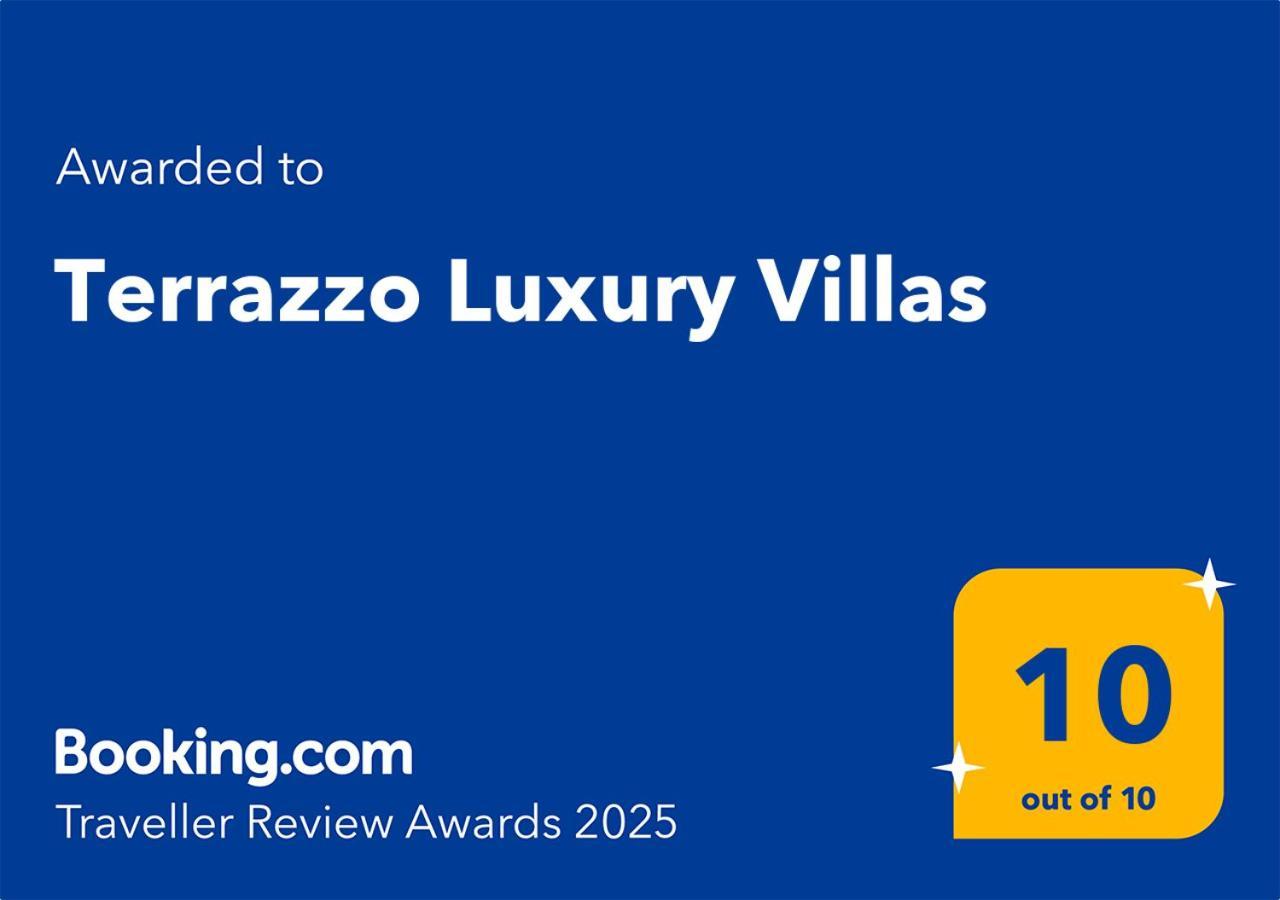 Terrazzo Luxury Villas Pigianos Kampos  Exterior foto